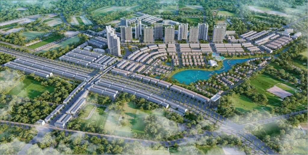 Phối cảnh Thạnh phú Centre Point Bến lức